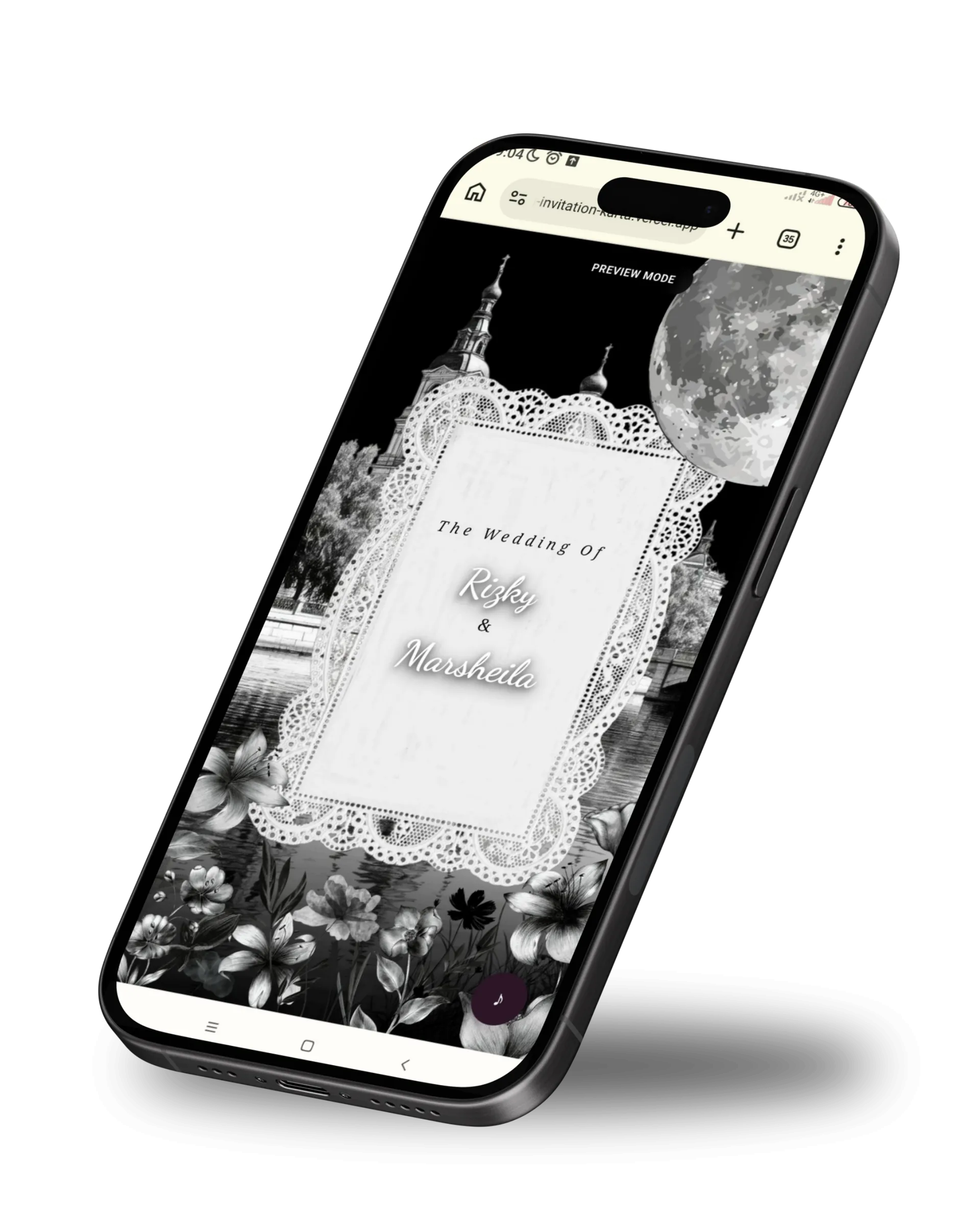 Mockup Tema Noir Orchid